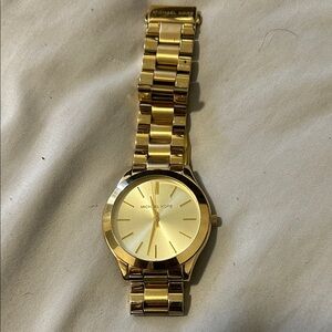 Michael Kors Gold Men’s Link Bracelet Watch